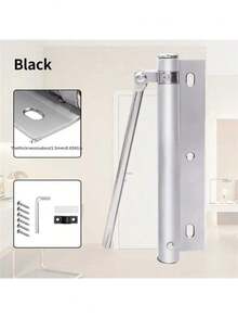 Lightweight And Easy-To-Use Screw-In Door Stopper, Automatic Closing Device For Home, Door Stopper, Door Lock, Door Hinge, Door Handle, Door Magnet, Magnetic Door Stopper, Door Magnet, Cupboard Handle, Magnet, Door Screen Door Closer, Door Stop, School Locker Accessories, Hotel Room Buffer Automatic Closing Device - Suitable For Residential/Commercial Doors - Door Closer - View 17