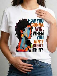 Classic New 2026 T-Shirt With The Phrase God Doesn't Play With Me For Women And Men, Religious Inspirational Message, Spiritual Gift Idea, A Perfect T-Shirt To Give To Friends And Family On Any Holiday Or Summer Occasion. - 白色 - 查看 3
