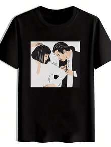 Women T-Shirts - Black - View 1
