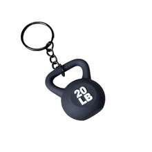 Viral Popular Kettlebell Pendant Fitness Cute Sports Mini Couple Keychain Gift Women's Accessory[Random Color And Style Sent] - Multicolor - View 4
