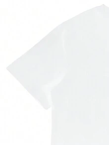 Camiseta casual de mujer estilo Halloween, con estampado de café, cuello redondo, corte holgado y manga corta, adecuada para todas las estaciones, ideal para salidas informales y uso diario ligero y cómodo al aire libre. Camiseta de mujer. - Blanco - Ver 3