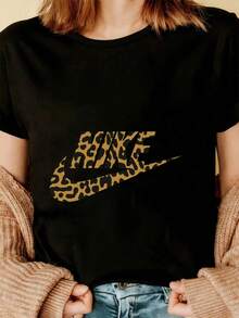 Women T-Shirts - Black - View 3