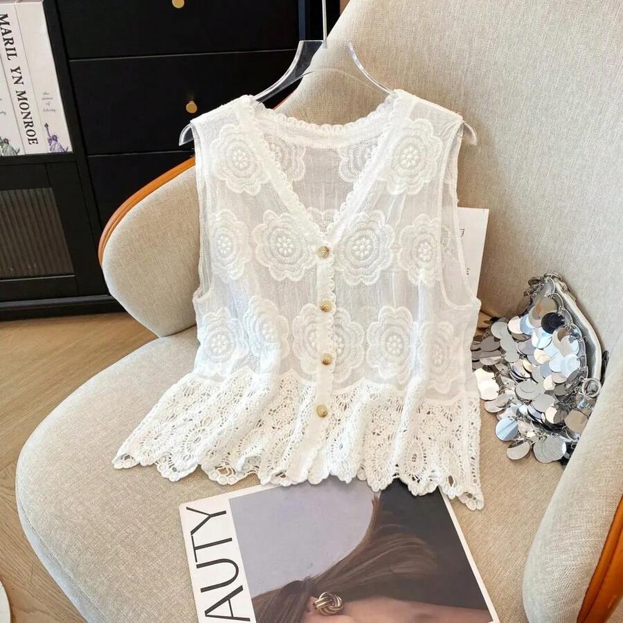 Women Maxi Dresses - WHITE - View 1
