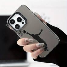 Funda para Teléfono con Diseño Creativo y Elegante de Baloncesto - Adecuada para iPhone - Negro - Ver 4