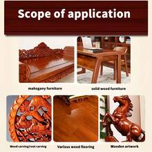 Beeswax Furniture Polish Cream, Deep Nourishing Conditioner For Wooden Cabinet Table Floor, Refreshes Faded Texture, Waterproof And Anti-Crack Maintenance - Beeswax Polishing Compound for Solid Wood Furniture - View 2