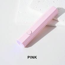 1件 USB充電式粉鑽UV LED美甲燈，迷你便攜式指甲油凝膠固化燈，白鑽美甲光療機，可穿戴式美甲固化裝置，UV光療機，六角鑽造型美甲光療燈，小型快乾指甲油凝膠固化燈，便攜式美甲尖端固化燈 - 彩色 - 查看 9