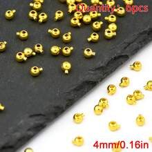 6-60颗黄铜定位珠,高压锅盖固定扣,用于珠宝制作DIY项链手链扣 - 圓高壓鍋定位珠 - 查看 8