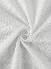 1 camiseta musical suave para niñas, estampada con patrones de auriculares y notas musicales - top casual de verano en rosa y blanco, ropa linda con temática musical, adecuada para clases de baile, conciertos y uso casual (varios tamaños) 100% algodón 180g - Blanco - Ver 6