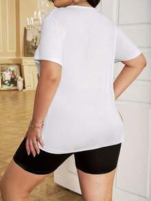 Camisetas Gráficas Divertidas e Informales para Mujer - Nací en los 70, crecí en los 80 y fiestee en los 90 - Camisetas Coloridas de Algodón, Ropa para Mujer, Camiseta Casual de Manga Corta, Tops de Mujer, Camisetas Holgadas, Ropa Diaria, Adecuadas para primavera, verano y otoño. - Blanco - Ver 5