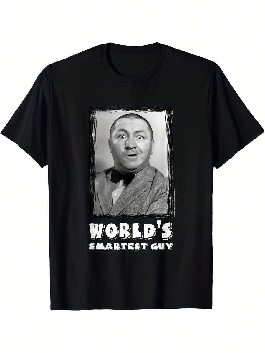 Camiseta unisex, para hombreYMujeresCoolieElEl más inteligentePersonaenElMundoTresTesorosBandaClásicoComedianteDiseñoUnisexo100%CamisetaSuave,TodosTemporadaInformalRopa urbanaEsencial,Todo-MatchTodosTemporadaStyle,ropademujer,blusasparamujer,topsdemujer,playerasdemujer,DailycasualConjunto, RegularAjuste, DiarioCoincidencia, GráficoEstampado, Deportivocasual - Negro - Ver 1