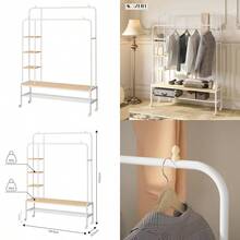 Coat Racks - Licht hout - Bekijken 1