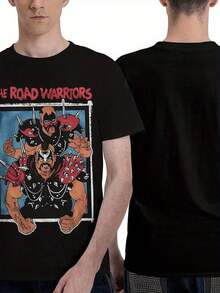 Men T-Shirts - Black - View 2