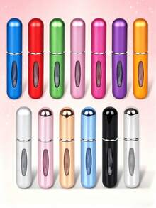 1-3-5pcs 5ml Refillable Perfume Spray Bottles, Multifunctional Mini Travel Gadgets, Essential For Women's Travel, Camping And Vacation, Gift For Women - Multicolor - View 16