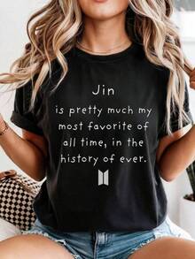 Women T-Shirts - Black - View 1