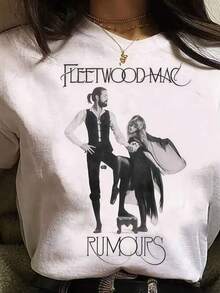 Nueva camiseta Y2K 2026Rumours Ftwood Tops Wo Y2K Haruku Anime Print 100% Cotton T Shirt Female Haruku ClogPlus Size Butterfly Graphic T-Shirt For Women, Heyweight Cotton Be Yours Tee With Motivational Quote Summer Outfits For Women Oversized T Shirt,Camisetas infantiles, artículos para el Día de San Valentín, conjuntos para padres e hijos, camisetas con temática del Día de San Valentín, camisetas estampadas para hombres y mujeres, camisas, camisetas con emojis populares. - Blanco - Ver 1