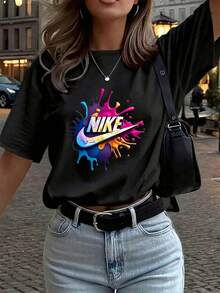 Women T-Shirts - Black - View 6