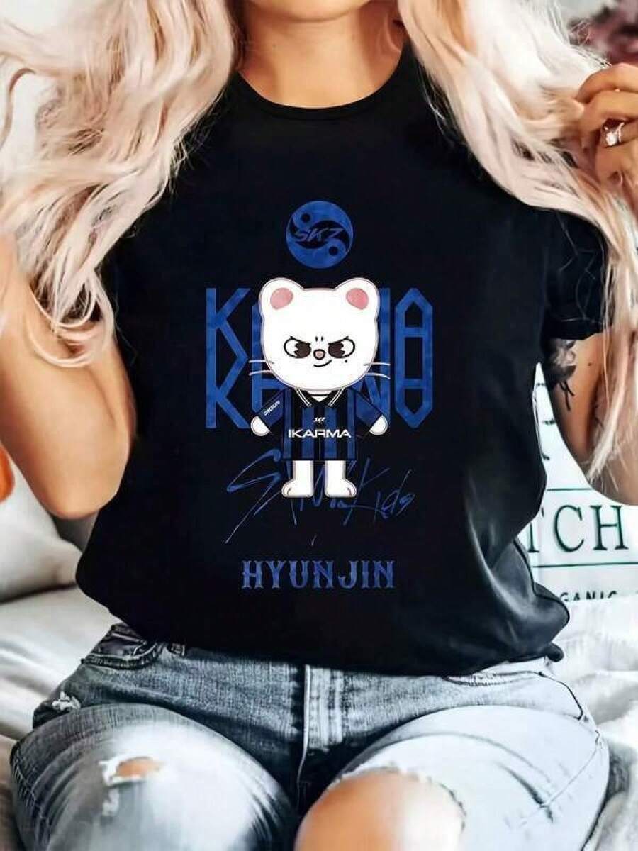 Women T-Shirts - Black - View 1