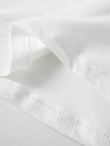 Solo un día de paz, Amor de cereza, Edición especial de San Valentín, Corazón, Regalo, Edición especial, Nueva camiseta de mujer de cuello redondo casual deportiva cómoda para las cuatro estaciones - [Blanco] - Ver 9
