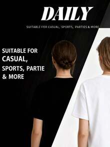 Designed For Modern, Stylish, And Comfortable Women. This Fun "Gran Saurus" T-Shirt Features A Dinosaur Design. Made With Premium Soft And Breathable Fabric, It's Designed For All-Day Comfort And Versatile Everyday Wear, Perfect For Casual Outings. - 黑色 - 查看 4