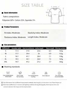 Women's Double-Sided Floral Crab Print Oversized 180G Casual Summer Tops, Vacation Outfits, Summer Outfits, Graphic Tees Women, Beach Crewneck T-Shirt - 白色 - 查看 5