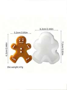 1pc Silicone Cookie/Waffle Mold - Heat Resistant, Suitable For Making Candles/Soaps/Jewelry Pendants, Crafts For Valentine's Day/Birthday/Wedding Season - White - View 17