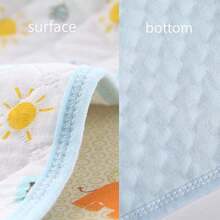 Baby Kid Mattress Waterproof Changing Pad Diapering Sheet Protector Menstrual Pads Pack of 3 M (27.5x19.7inch ) - Rosa  Azul Amarillo - Ver 4