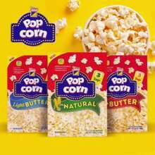 GABRIELA POPCORN 3 Flavor Mix, EXTRA BUTTER, LIGHT BUTTER, NATURAL Flavor, 6.6oz Each, 9 Bag In Total - 3 Flavors - View 6