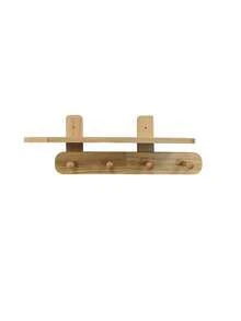 1pc Multi-Hook Wall Mounted Coat Rack With Storage Shelf, Suitable For Children's Room, Newborn Baby, Fit For Newborn Baby Girl - Multicolor - View 8