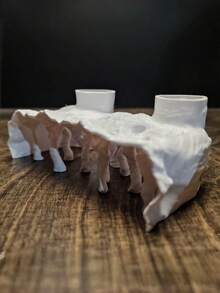 3D列印宮廷風水族館裝飾品，魚類與爬蟲用人造洞穴遮蔽處，免組裝生態缸景觀裝飾 - A - 查看 9