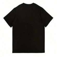 3-Pack Printed T-Shirts With Love And Heart Designs, Seasonal, Eye-Catching, Modern, Loose Fit, Round Neck, Short Sleeve, For Everyday Wear, Ideal For You - Black - View 2
