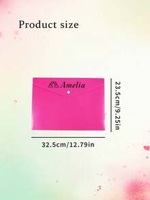 [Custom] 5pcs/Set Thick A4 Solid Color Polypropylene Document Folders With Snap Closure, Waterproof File Storage Bags For Storing Exam Papers, Archives Etc., Suitable For Students Back To School And Office Use, School File Folders - Multicolor - View 2