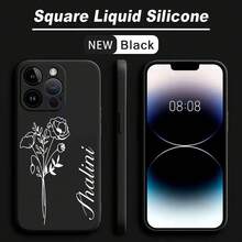 1 chiếc ốp lưng điện thoại TPU màu hồng chống sốc tùy chỉnh, tương thích với Apple 16 15 14 13 12 11 Plus Pro Max Pro, Galaxy S25, Galaxy S24 Plus, Galaxy S23 FE, Galaxy S22 Ultra Series. Thích hợp làm quà tặng Lễ Tạ ơn, Halloween, Giáng sinh, Sinh nhật, Đám cưới hoặc các dịp lễ khác cho gia đình, bạn bè, người yêu. - trắng - Xem 4