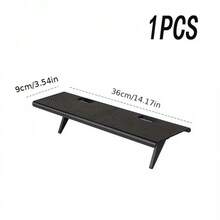 Estante de Almacenamiento Superior para Pantalla de TV, Estante Superior para Monitor de Computadora, Estante para Router y Caja de TV, Organizador para el Hogar - 20 CM - 2 PIEZAS - Ver 10