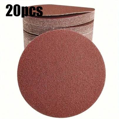 20pcs 4-Inch Aluminum Oxide Sanding Discs, Suitable For Angle Grinders And Rotary Tools, 60-1000 Grit - No Assembly Required, Compatible With Rosewood Surfaces And Carbon Stain Removal - Durable Polishing Pads For Surface Finishing, Long-Lasting Smooth Effect, Home Decoration, Surface Treatment, Wood Sanding Projects, Sanding Sheets, Rotary Tool Accessories, Durable And Abrasive, Smooth Finish, Furniture Repair, Home DIY