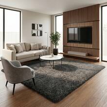 Casa Laura Enxovais Large Shaggy Rug 2.00x1.35 – Soft, Non-Slip And Comfortable For Living Room, Bedroom And Office - 灰色 - 查看 2