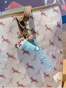 Cartoon Ice Cream PVC Keychain, Cute Bag And Backpack Charm, Car Key Accessory, Ideal Gift Choice For Back To School And Teacher's Day - Multicolor - View 5