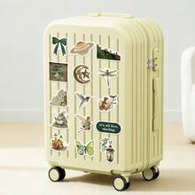 64 piezas Pegatinas de Arte Estético Estilo INS Verde para Funda de Teléfono, Monopatín, Portátil, Equipaje, Bicicleta, Etc. Útiles Escolares - 64 piezas - Ver 9