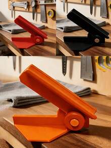 5-Angle Adjustable Drill Guide | 0°, 30°, 45°, 60°, 90° Precise Positioning, Suitable For Short/Long Drill Bits, Single-Handed Operation, Portable Woodworking Auxiliary Tool - Multicolor - View 2