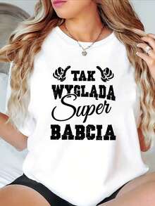 Camiseta de algodón% modelo 2026, tela de alta calidad y peso pesado, diseño de nicho moderno para el verano, camiseta básica sencilla y versátil para el día a día, efecto adelgazante, transpirable y cómoda, adecuada para todos, versátil con cuello redondo y manga corta. - Blanco - Ver 6