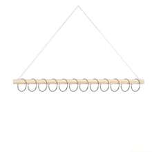 Bohemian Handmade Woven Headband Hanging Rack, Bow Clip Hair Accessory Storage Rack And Hooks, Suitable For Wall Decor, Girls Room Decoration - Apricot + Silver - View 15