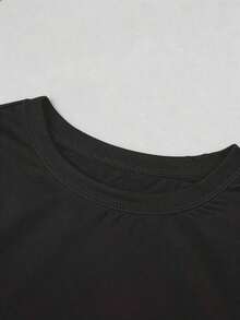 Mono de mujer para primavera/verano, mono de tirantes de cuello redondo para mujer, mono ajustado de punto para mujer, mono a rayas, uso diario casual, mono de verano para mujer, mono para vacaciones en la playa, se puede usar solo o combinado co - Negro - Ver 3