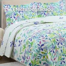 Novotextil 印花超細纖維絎縫床罩，輕盈透氣，適用於 90、105、135、150 和 180 厘米的床——夏季和春季秋季床罩，含 1 或 2 個枕套——柔軟耐用的現代裝飾被（伊斯坦布爾） - 伊斯坦堡 - 查看 4