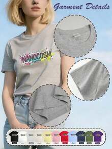 [100% Algodón] Seguiremos jugando a Eye Tag o te vas a meter en problemas - Camiseta con estampado de tu chico - Camiseta viral para fiestas, bares y discotecas - Unisex para mujeres y hombres, uso diario en el campus - Gris - Ver 4