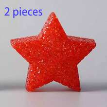 1 pieza/2pcs Luces de estrella pequeña de mano, accesorios de actuación en escenario, accesorios decorativos de estrella de cinco puntas brillante de mano, adecuados para actuaciones de danza, actuaciones de coro, conciertos, fiestas, cumpleaños y actuaciones festivas - Multicolor - Ver 30