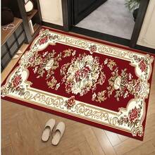 1pc Red Vintage Bohemian Style Persian Floral Pattern Runner Rug, Hallway Long Carpet, Rug, Runner Rug, Area Small Rug, Mat, Home Decor, Area Rug, Living Room Area Rug, Living Room Home Decor, Room Decor, Washable Carpet - Multicolor - View 7