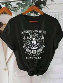 Women T-Shirts - Black - View 1