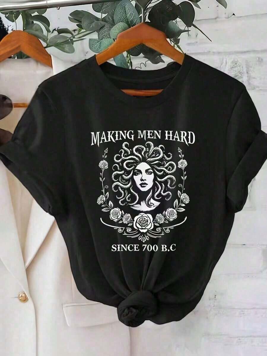 Women T-Shirts - Black - View 1