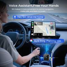 REMAX Adaptor CarPlay Nirkabel Mini, Colokan Ganda USB-A dan Type-C, Pasang dan Mainkan, Koneksi Otomatis Cepat 5.8G, Mengubah Kabel Menjadi Nirkabel, Mudah Digunakan di Mobil, Aksesori Mobil, Perlengkapan Mobil, Persediaan Mobil - Yg dijalin tali - View 8