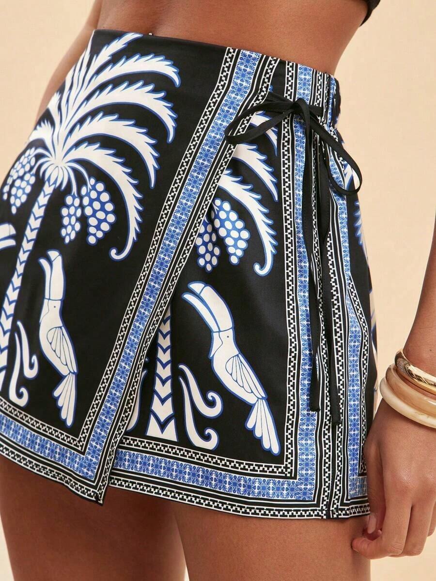 Plus Size Shorts - Multicolor 9 - View 1