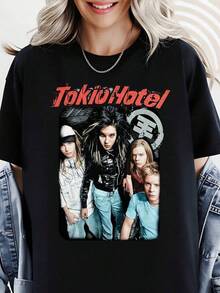Women T-Shirts - Black - View 8